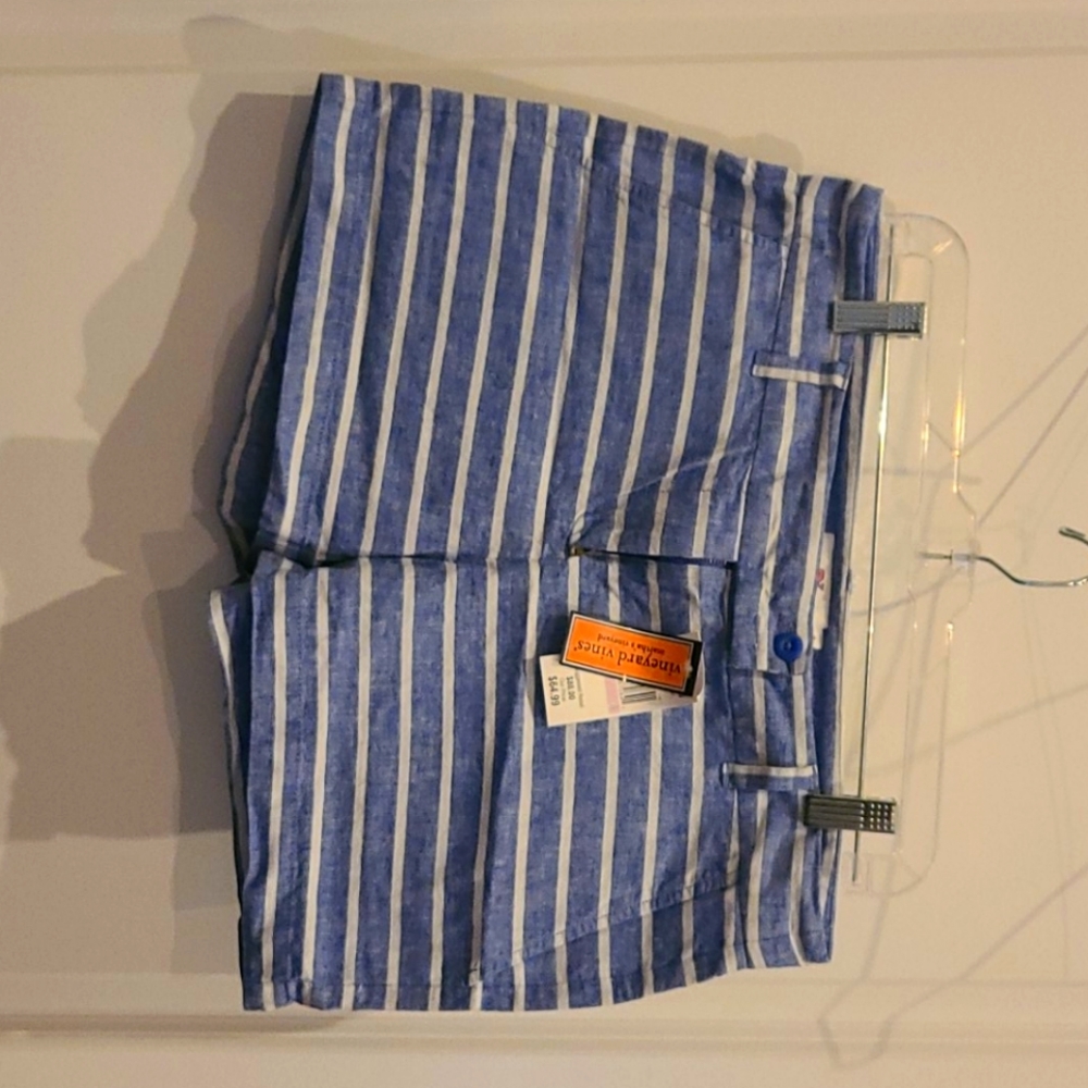 Blue and White Vineyard Vines Shorts